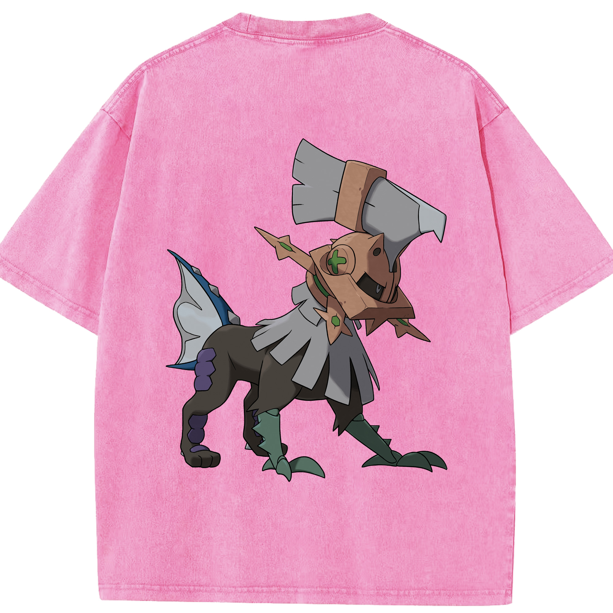 （画像用） ポケットモンスター Pokémon 綿100% ヴィンテージ風 半袖Tシャツ（背面プリント）